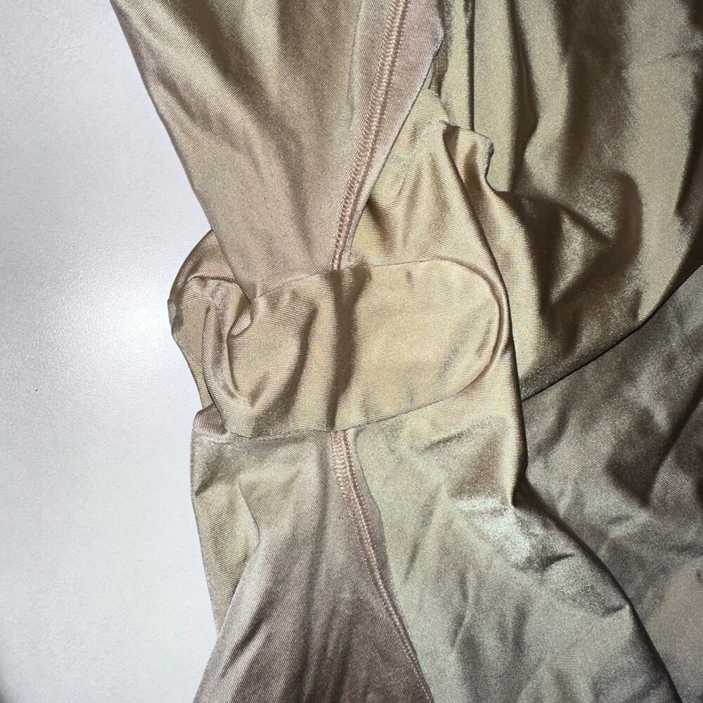 SPANX Beige Slimplicity High Waisted Shaper Nude sz l - Picture 3 of 4